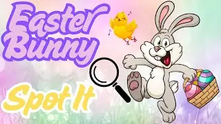 Easter Bunny Spot It| Easter Spot It| Easter Workout| Easter Brain Break| PE Warm Ups