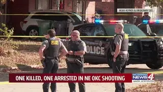 One killed, one arrested in NE OKC shooting