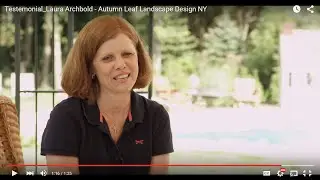 Testemonial_Laura Archbold - Autumn Leaf Landscape Design NY