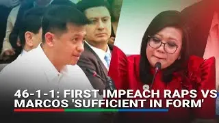 House panel rules first impeachment raps vs Marcos 'sufficient in form'