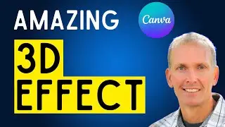 How to Create 3D Effect in CANVA (EASY STEP BY STEP)