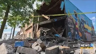 What&rsquo;s next for Grand Rapids building, mural damaged in crash?