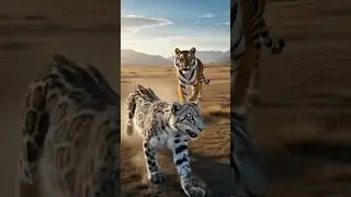 Macan Tutul Membangunkan Harimau #shortvideo #macan#harimau #animalshorts #animals