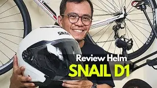REVIEW : HELM SNAIL D1 | DESAIN OK, RINGAN & RAPI