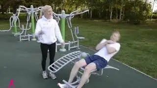 Sit up bench Outdoor Fitness & Gym Equipment