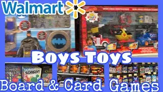 WALMART BOY TOYS, BOARD GAMES, CARD GAMES