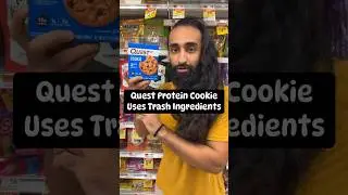 Quest Protein Cookie Uses Trash Ingredients #quest #proteincookies #protein