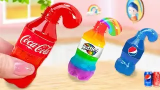 🍬Mini Rainbow Coca Or Fanta Jelly Honey 🍭 | 1001+ Ways Into Sweet Treats | MIN Cakes Journey