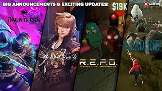 Game News: Dauntless Shutdown, Granado Espada M Pre-Register, R.E.P.O. & Herdling Updates!