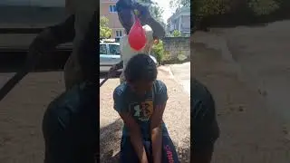 @water balloon challenge 🎈🎈🎈#kanu #funny game #shorts