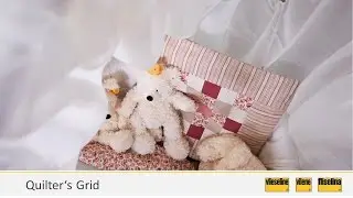 DIY Quilter's Grid mit Vlieseline