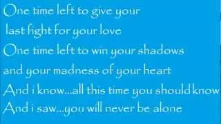 One Time Left - One Time Left Lyrics