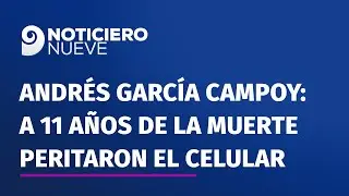 Caso Andr&eacute;s Garc&iacute;a Campoy: a 11 a&ntilde;os de la muerte peritaron el celular