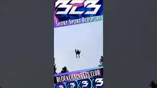 HUGE SKII JUMP #skiing #skijump #sportsbloopers #blockchainbets