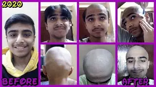 Shaving My Head | My New Smooth​ Razor Lockdown​ Headshave​ 2020
