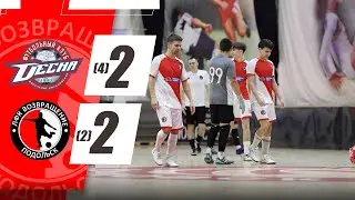 Десна 2:2(4:2) Возвращение || Кубок Г.о. Подольск по футзалу 1/8