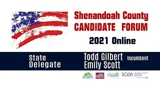 2021 State Delegate Forum: Shenandoah County, Virginia