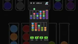 Ball Sort Puzzle Level 43 solution,  Ball Sort Puzzle - Color Games, EasyFun Puzzle Game Studio