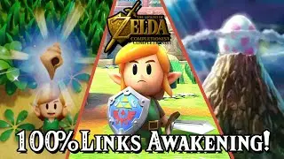 100% Links Awakening !100% EVERY Zelda Game in Order #nintendo #zelda #shortlive #linksawakening