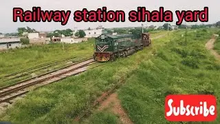 Sihala Railway station yard pakistan Railway station sihala
