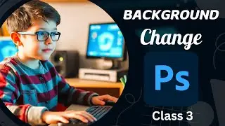 Background Remove In Photoshop Class 3/ Photoshop Tutorial//Polygon lasso tool