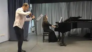 Гайдн Соната для скрипки и ф но D dur 1 часть
