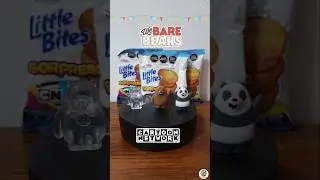 WE BARE BEARS - LITTLE BITES SURPRISE Cartoon Network Collection #cartoon #bimbo #toys #bears #fyp