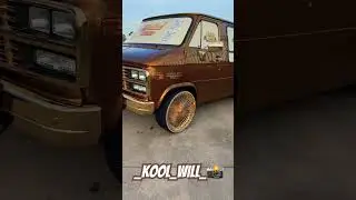 #custom #van #gold #rims #candy #style #collectorcars #florida