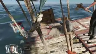 Stranded deep multiplayer eps 3 First Boss LIVE!!! (We Failed 😞)