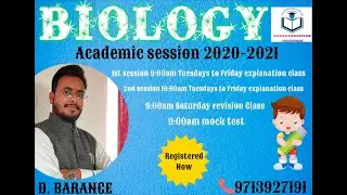 MCQ ANIMAL KINGDOM  & HUMAN REPRODUCTION PART 3 NCERT BIOLOGY BY D BARANGE SIR
