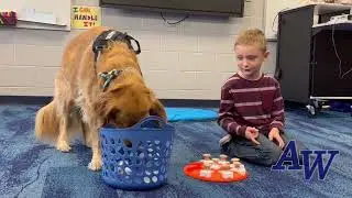 AWLS & Ability Center Therapy Dog Partnership