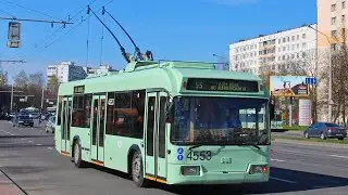 Информатор троллейбусного маршрута 55 г.Минска (голос Эдуард Данченко)