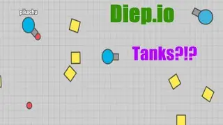 AGAR.IO WITH TANKS?!? | Diep.io #1