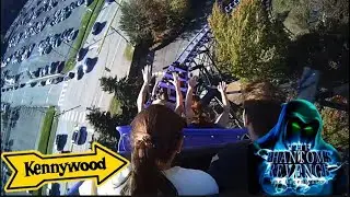 Phantoms Revenge (Back row) POV | Kennywood 
