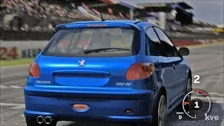 Forza Motorsport 3 - Peugeot 206 RC 2004 - Test Drive Gameplay (HD) [1080p60FPS]