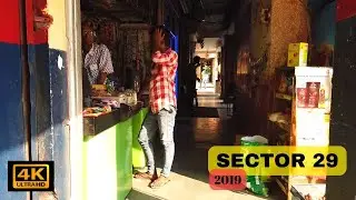 🇮🇳 Market WALK 2019 - Noida Sector 29 Complex - India walking tour | She' Walkin in Noida