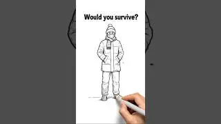 Surviving Winter Without Electricity #survival #shorts
