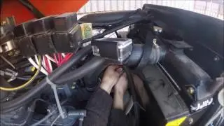 Changing the fan belts