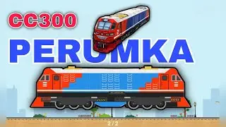 Membuat CC300 Livery PERUMKA - Labo Brick Train