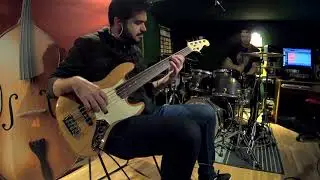 Fender American Professional Jazz Bass V Fretless Natural