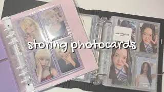 ♡ storing photocards #4 (itzy, newjeans, le sserafim and more!)