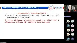 Conversatorio - Novedades del Nuevo Código Procesal Penal | Mag. Kenya Romero