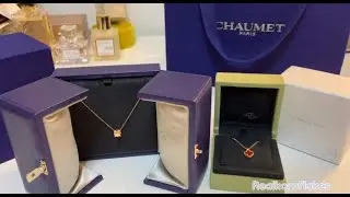 Necklace Unboxing (Van Cleef & Arpels Sweet Alhambra and Chaumet Bee My Love)