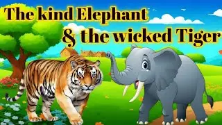 The Kind Elephant and Wicked Tiger|Moral story|Bedtime stories|@CNKidsClub