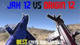 JAK-12 VS ORIGIN 12 : Best WARZONE Loadout and STATS!