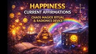 HAPPINESS CURRENT AFFIRMATIONS CHAOS MAGICK RITUAL AND RADIONICS DEVICE