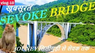 खूबसूरत नजारा सिलीगुड़ी से सेवक तक || Sevoke Coronation Bridge. #sevoke #sevokekalimandir