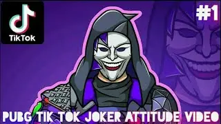 PUBG TIK TOK 😈 JOKER ATTITUDE MOVEMENT VIDEO | #1 | HAiR_GaMiNg