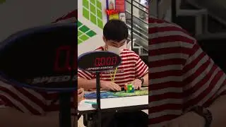 Sigma Rule #69420: Solve A Rubik Cube In 6 Seconds #shorts