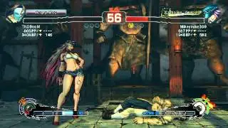 Ultra Street Fighter IV battle: Vega vs Poison